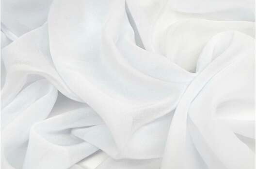Шифон light, белый