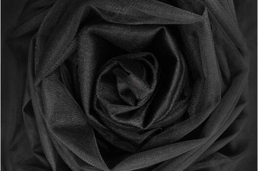 Фатин мягкий (еврофатин) Buse-Hayal, черный, 300 см., арт. 52